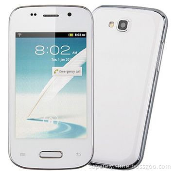 Smartphone with MTK6515 Android 4.0 OS, Wi-Fi, Dual SIM Cards and 3.5-inch Capacitive Touchscreen